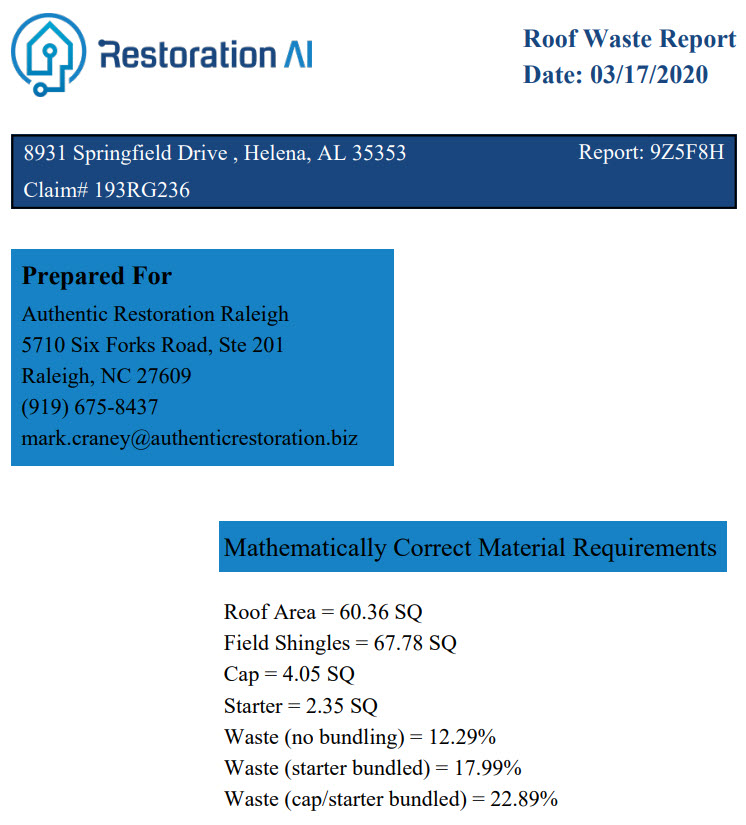 Waste Report Image